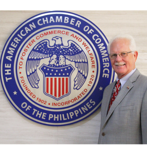 Ebb Hinchliffe (Executive Director of The American Chamber of Commerce of the Philippines)